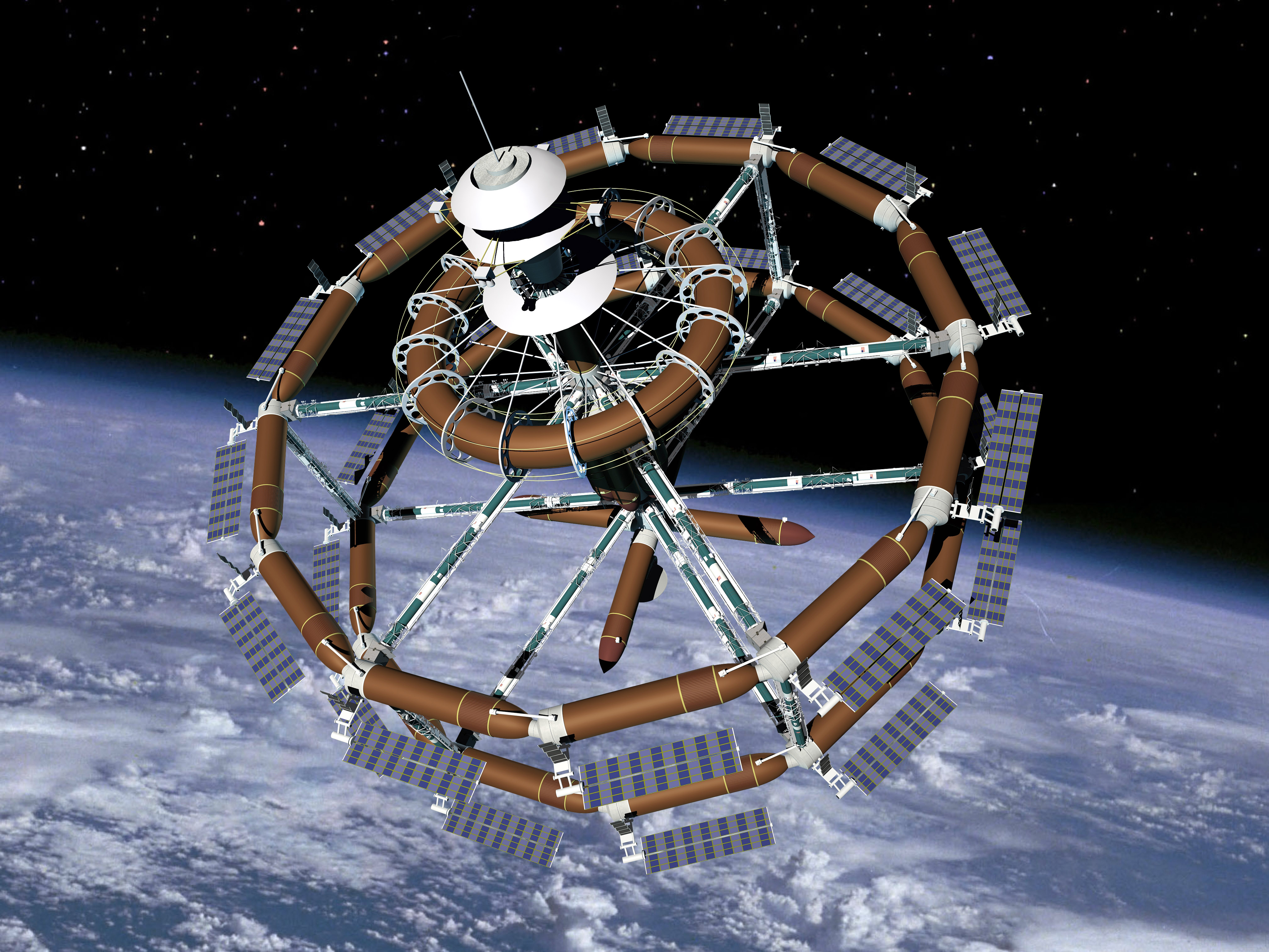 This company wants to use existing Space Shuttle technology to build a ring station for Colonization! www.SpaceIslandGroup.COM